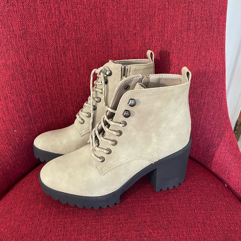 Tan Booties